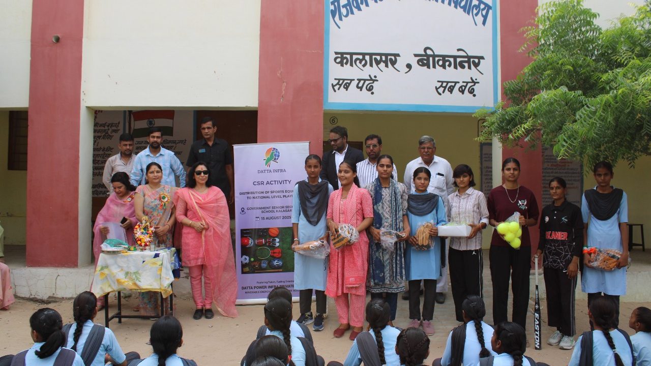 युवा सपनों को ऊर्जा: दत्ता पावर इन्फ्रा ने राष्ट्रीय व राज्य स्तरीय छात्रों की खेल यात्रा को दिया संबल