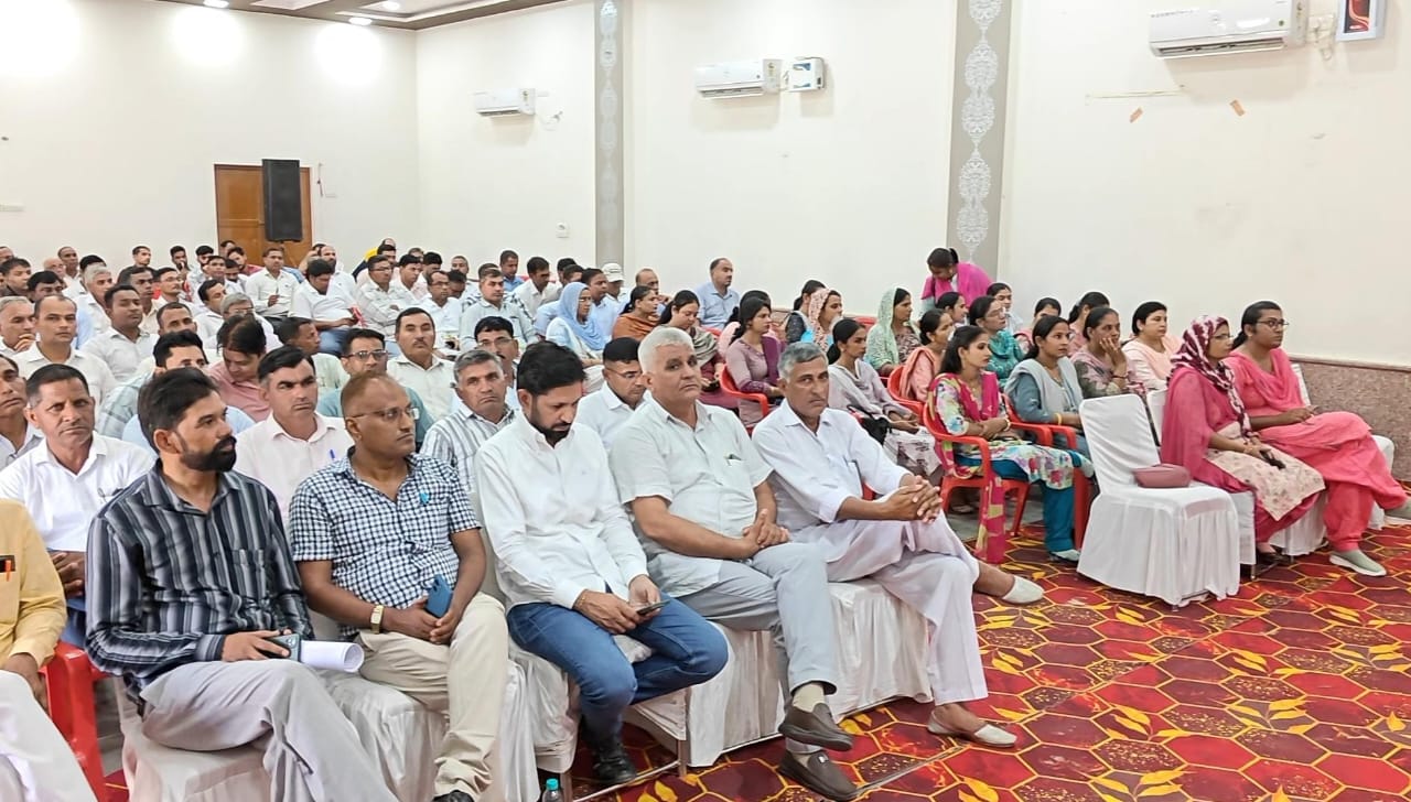 खाजूवाला : जाट धर्मशाला में दो दिवसीय वाक्पीठ का शुभारंभ